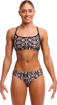 Produktbild von Funkita Sports Bikini-höschen Grau AUS 10 Damen Grau AUS 10