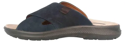 Produktbild von Jomos Pantoletten in Übergrößen Blau 506607 866 8088 große Herrenschuhe