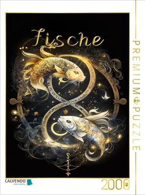 Produktbild von CALVENDO Puzzle Fische 20. Februar - 20. März | 2000 Teile Lege-Größe 90x67cm Foto-Puzzle für glückliche Stunden