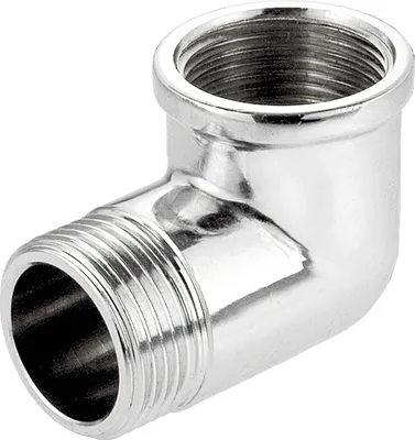 Obrázok produktu pre pripojenie potrubia 3/4" BSP Koleno AG x tvarovky IG