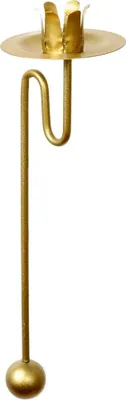 Produktbild von Baumkerzenhalter Balancehalter Gold matt, Set:6er Set