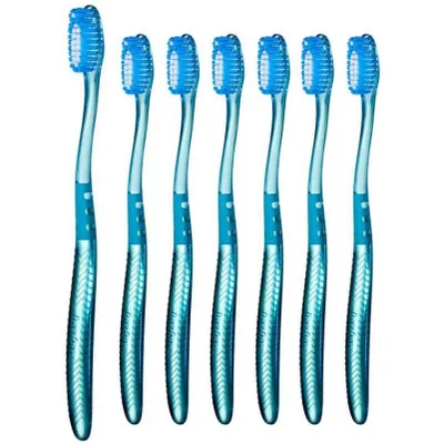 Immagine prodotto di Spazzolino da denti Jordan Target Teeth – Setole medie – Ergonomico – Confezione da 7 pezzi