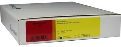 Obrázek produktu pro Biatain Ibu pěnový obvaz 10x10 cm nepřilnavý 5 ks