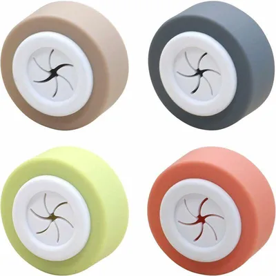 Imagen del producto de 4 ganchos autoadhesivos para toallas de cocina, no requieren taladro, ideales para baño, cocina y uso doméstico.