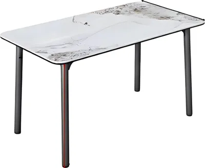 Zdjęcie produktu dla Stoły do jadalni Mandino – 4–6 osób – Wygląd marmuru – 160 cm – Prostokątne – Nowoczesne