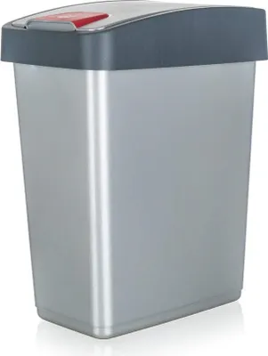 Produktbild von keeeper Abfalleimer "magne" 25 Liter silber / grau