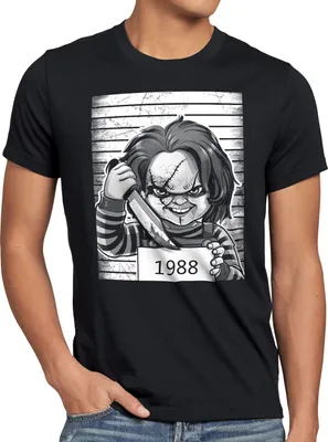 Produktbild von style3 Chucky 1988 Herren T-Shirt halloween horror puppe