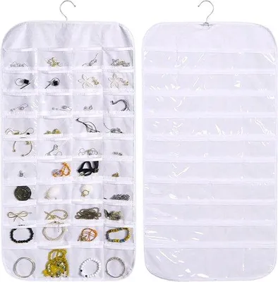 Produktbild von Famanu Schmuckorganisator mit 80 Fächern - Transparent