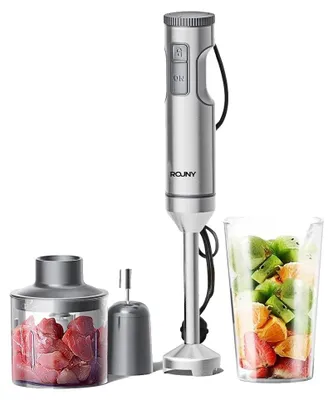 Zdjęcie produktu dla Blender ręczny, 14 prędkości, silnik o dużej mocy, jasnoszary, wtyczka UE, 4 w 1