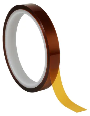 Produktbild von Hitzebeständiges Isolierband - 10 mm - 260 °C - 0,05 mm - 33 m - Braun