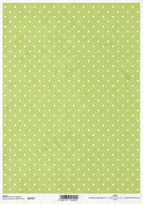 Image de Papier de riz pour découpage en points ITD-R1727 - A4