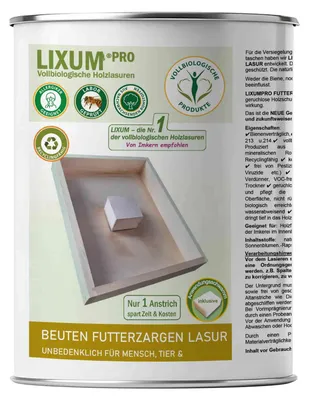 Produktbild von LIXUM PRO Biologische Futterzargen Holzlasur für Beuten