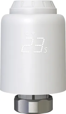 Image de Vanne de radiateur intelligente, régulation programmable de la température,vocale, télécommande d'application,de vanne