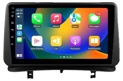Produktbild von Carplay, Touchscreen, Navigationssystem, kompatibel mit Renault CLIO 3 2005-2014 Audio, P2-CP(4Core 2G 32G)