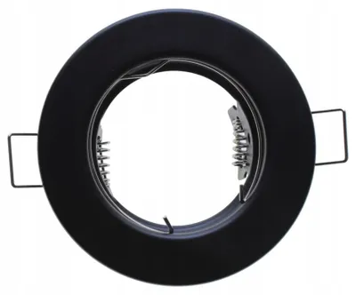 Produktbild von Ohne Marke Feste Einbauleuchte Schwarz GU10 LED Strahler