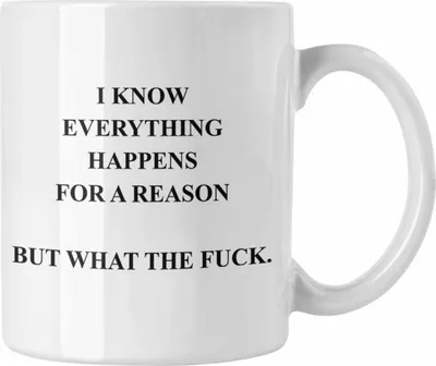 Produktbild von Trendation - Lustige Tasse mit Spruch für Frauen Männer Arbeit Büro Lustig Tassen Becher mit Sprüchen Kollegin Geschenk Sarkasmus WTF (Weiß)