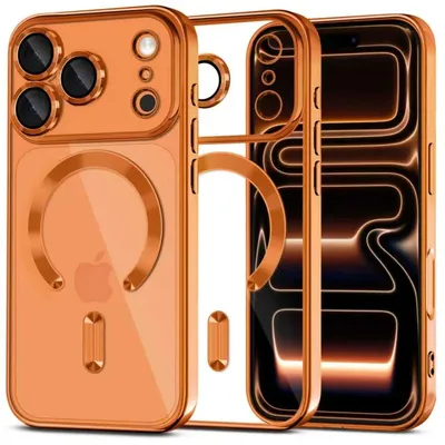 Obrázok produktu pre Tech-Protect 5906302334629, Ochranný obal, Apple, iPhone 17 Pro Max, 17,5 cm (6.9"), Oranžová, Priehľadná
