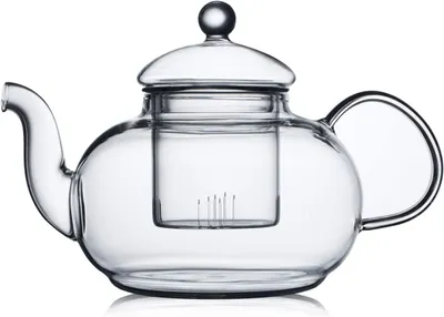Produktbild von CnGlass Glas Teekanne mit Siebeinsatz 1.2L