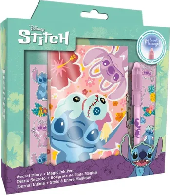 Produktbild von Disney Stitch-Tagebuch +  Zauberstift