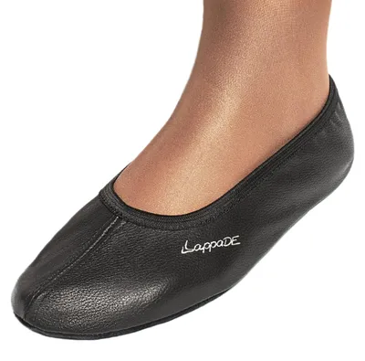 Produktbild von Lappade Ledersohle schwarz Gymnastikschuhe, Schläppchen, Turnschläppchen (Art. 2