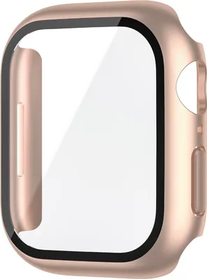 Immagine prodotto di INF Custodia protettiva oro rosa in PC e vetro temperato 42mm per Apple Watch 10