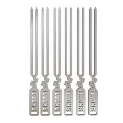 Produktbild von Grillspieß SKOTTI Pikes Edelstahl 6 Stück