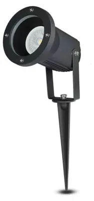 Image de HOFTRONIC - Spot à piquet LED 4W 345lm 6500K IP65 Noir Dimmable Inclinable