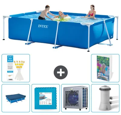 Produktbild von Rechteckiger Frame Pool - 300x200x75 cm - 7-teilig  S79