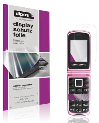 Image de 4x Film de protection d'écran pour Ufferson T380D Seniorenhandy protecteur clair dipos