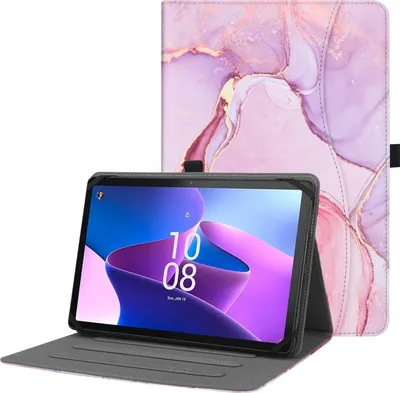 Obrázok produktu pre HGWALP Univerzálny kryt na tablet 9-10,5 palcaPolyuretánkožený stojan Folio Hand Strap Silikónový popruh