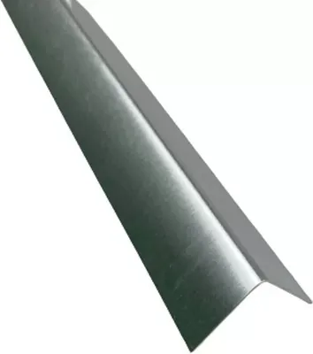Produktbild von 1 m 90 ° Winkelblech Zuschnitt 40 cm ( Schenkellängen 20 x 20 cm ) Alu Natur 0,8 mm