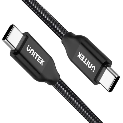 Produktbild von UNITEK C14059BK USB Kabel 2 m USB C Schwarz