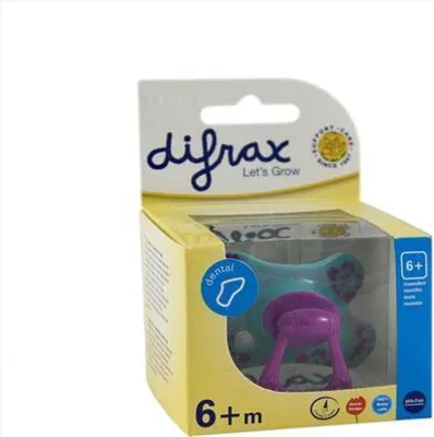 Produktbild von Difrax Schnuller dental 6+ Monate 1 St