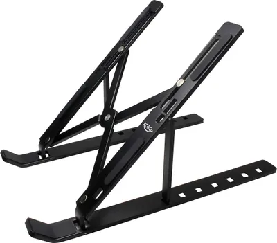 Produktbild von XORO Flexi-Ständer - Verstellbarer Laptop- und Tablet-Ständer, 10" bis 15,6"