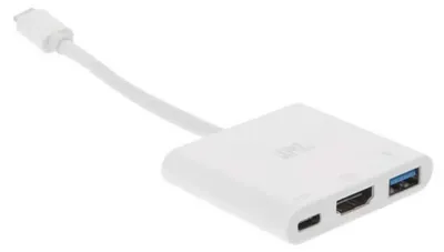 Image de TNB TCHDMI3IN1 - Adaptateur Vidéo Multiport Type C vers HDMI/ USB 3.1 / Type C PD2