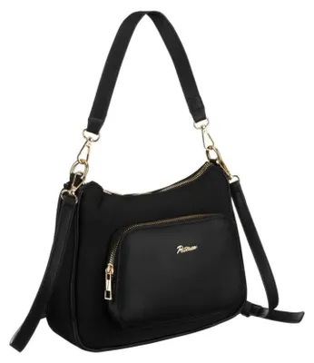 Obrázek produktu pro Peterson dámská černá crossbody kabelka z nylonu a 25 cm