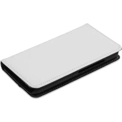 Produktbild von PhoneNatic Kunst-Lederhülle kompatibel mit Huawei Y360 - Book-Case weiß Cover