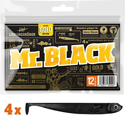 Zdjęcie produktu dla Ulubione przynęty 12,5 cm (4 sztuki) Mr. Black