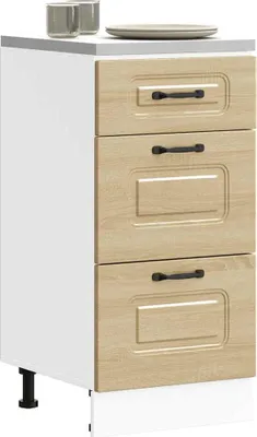 Produktbild von Möbel Küchenunterschrank Kalmar Sonoma-Eiche Holzwerkstoff - Küchenschränke 854243