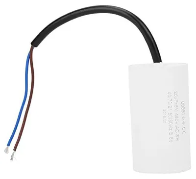 Motorstartkondensator CBB60 450 V 20 µF 0,2 ESR