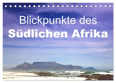Produktbild von Blickpunkte des Südlichen Afrika (Tischkalender 2027 DIN A5 quer), CALVENDO Monatskalender