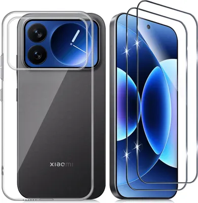 Produktbild von Hülle + 2X Schutzglas für Xiaomi 17 Pro Max Panzerfolie Hartglas Display Case Cover Screen Slim 9H