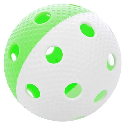 Produktbild von Floorball Ball Tempish Bullet grün/weiss