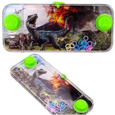 Produktbild von QULKI Wasser Geschicklichkeitsspiel Handheld Dino
