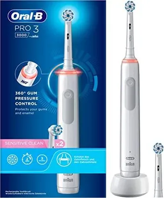 Produktbild von Oral-B PRO 3 3000 Sensitive Clean White JAS22