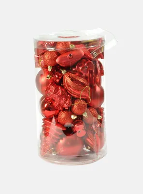 Produktbild von Dmora Weihnachtsdekoration Lupari Rot
