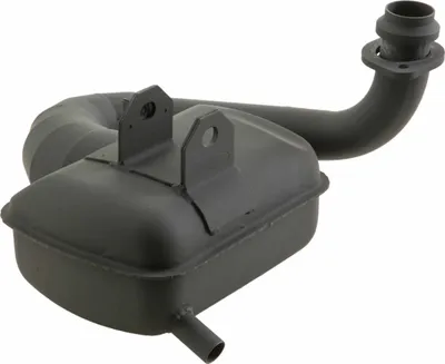 Obrázek produktu pro Černý ocelový výfukový systém SIP Racing ROAD XL pro široké pneumatiky a velký držák