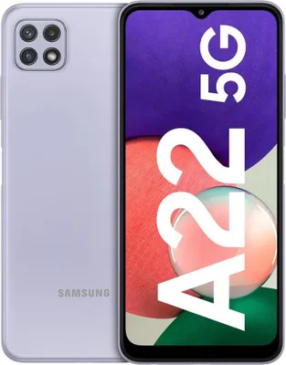 Produktbild von Samsung Galaxy A22 5G A226B/DSN Smartphone Handy Dual Sim 64GB Violett
