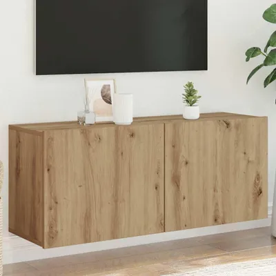 Obrázok produktu pre vidaXL TV nástenná skrinka Artisan dub 100x30x41 cm