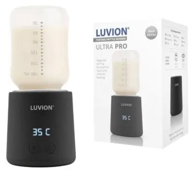 Produktbild von Luvion Ultra Pro Flaschenwärmer – Schwarz